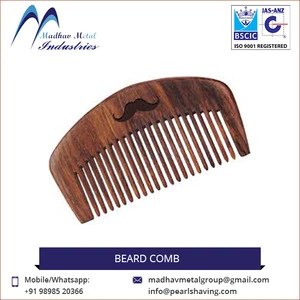 Wooden Beard Comb at Lowest price