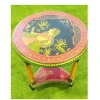 Wooden Folding Portable 2 Chairs &amp; 1 Round Table (Model: 128)