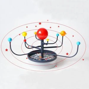 WoYing Popular 3D 9 plastic Planets Science Solar System Model Creative Children Assembling Toys Education Toys