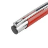 YC-039 New Product New Models Metal Stationery Gifts Promotion Office Red Aluminium Retractable Mechanism Roller Ball Pen