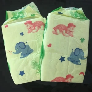 Yellow color disposable adult diapers for ABDL