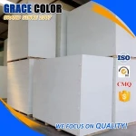 Yellow Decorative cintra board foam pvc