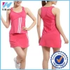 Yihao Custom Women Casual Sportswear Tennis Tracksuit Fitness Clothing Wholesale Tennis Skirt Tennis Wear