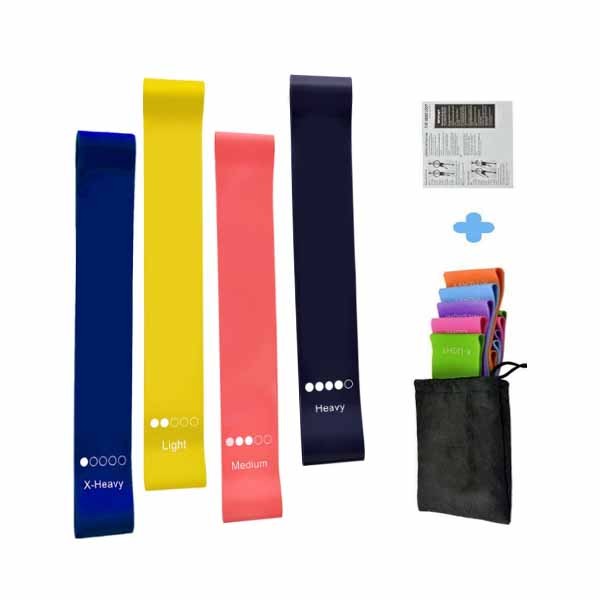 Yoga Pilates Resistance Loop band for Home Gym Fitness Exercise Workout Training Tool
