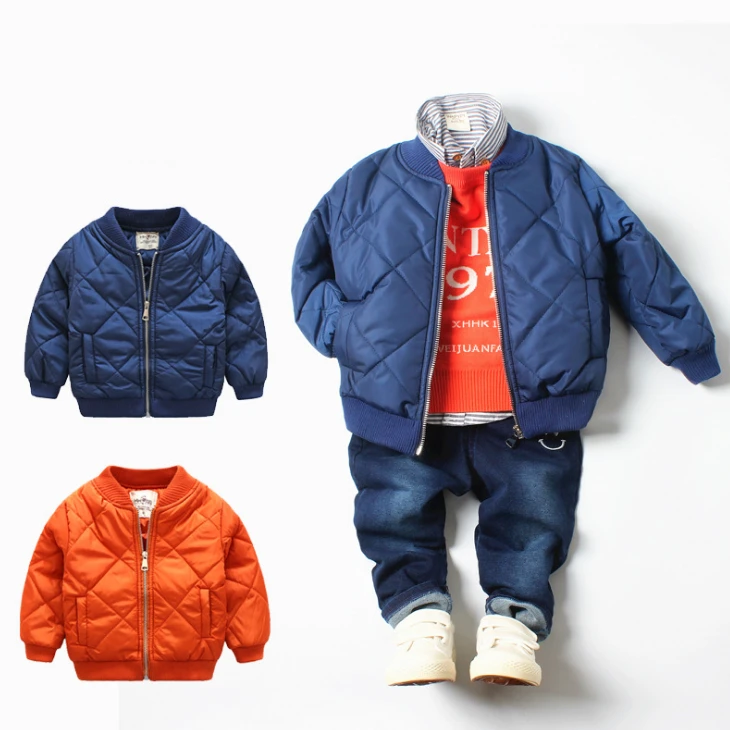 YY10423B Without hood design winter kid jacket clothes baby fleece jacket