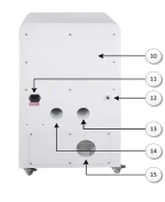 Zirdent dental Brushless motor and high efficiency fan vacuum cleaner special cad/cam dental milling machine equipment