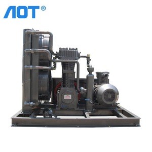 ZW-3.44/0.03-1 China Industrial Counter Flow Ammonia Or Freon Water Cooling Evaporative Condenser With Compressor