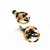 Import ZY1001 New Fashion Round Leopard Women Earring Jewelry Custom Acrylic Coconut Palm Earring from China