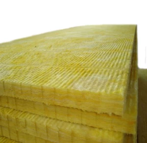 low thermal conductivity glass wool board sound absorbing glass wool plate﻿