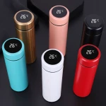 Best Price 500ML Thermos Stainless Steel Smart Water Bottle