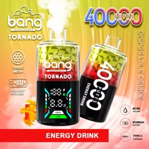 DSK031 Bang Tornado 40000 Puffs Energy Drink | Factory Price Wholesale | Shenzhen China | Ship to Norway & Global