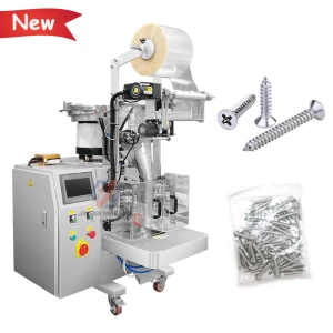 Fully automatic single precise small nuts bolt screw hardware counting packing machine