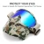 Import Anti-fog Motorcycle Mask Ski Goggles Outdoor Sport Windproof Cycling Skiing Off-road Bike Bicycle Goggles Green from China
