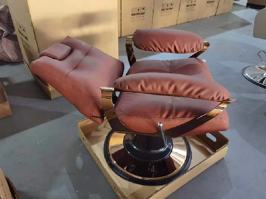 Buy Beauty Salon Furniture Adjustable Barber Chair Reclining Barber