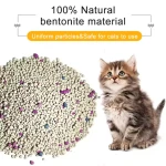 Custom Manufacturers eco friendly kitty litter premium quality clumping natural mineral Cat Litter Bentonite Cat Litter