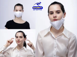 Cloth Face Mask 3Ply Waterproof Reusable 99.9% antibacterial, environmentally friendly & maximum protections NCovid
