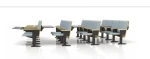 Auditorium Chair With Arm Rest