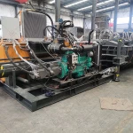 portable car baler scrap metal baling machine