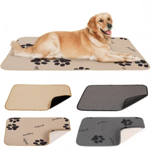 Pet washable training absorbent diapers Dog Pee Mat Puppy Training Urine Diaper Pads Reusable Potty Pet Dog Pee Pad