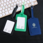 Customized cartoon pvc soft plastic luggage tag environmental protection silicone tag luggage tag bus card sleeve custo