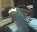 Tungsten carbide hardfacing flexible welding wire