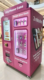 Innovative DIY Phone Case Vending Machine for Personalized Phone Covers
