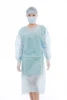 Disposable Medical Use Non-woven Isolation Gown With Elastic Wrist For Hospital