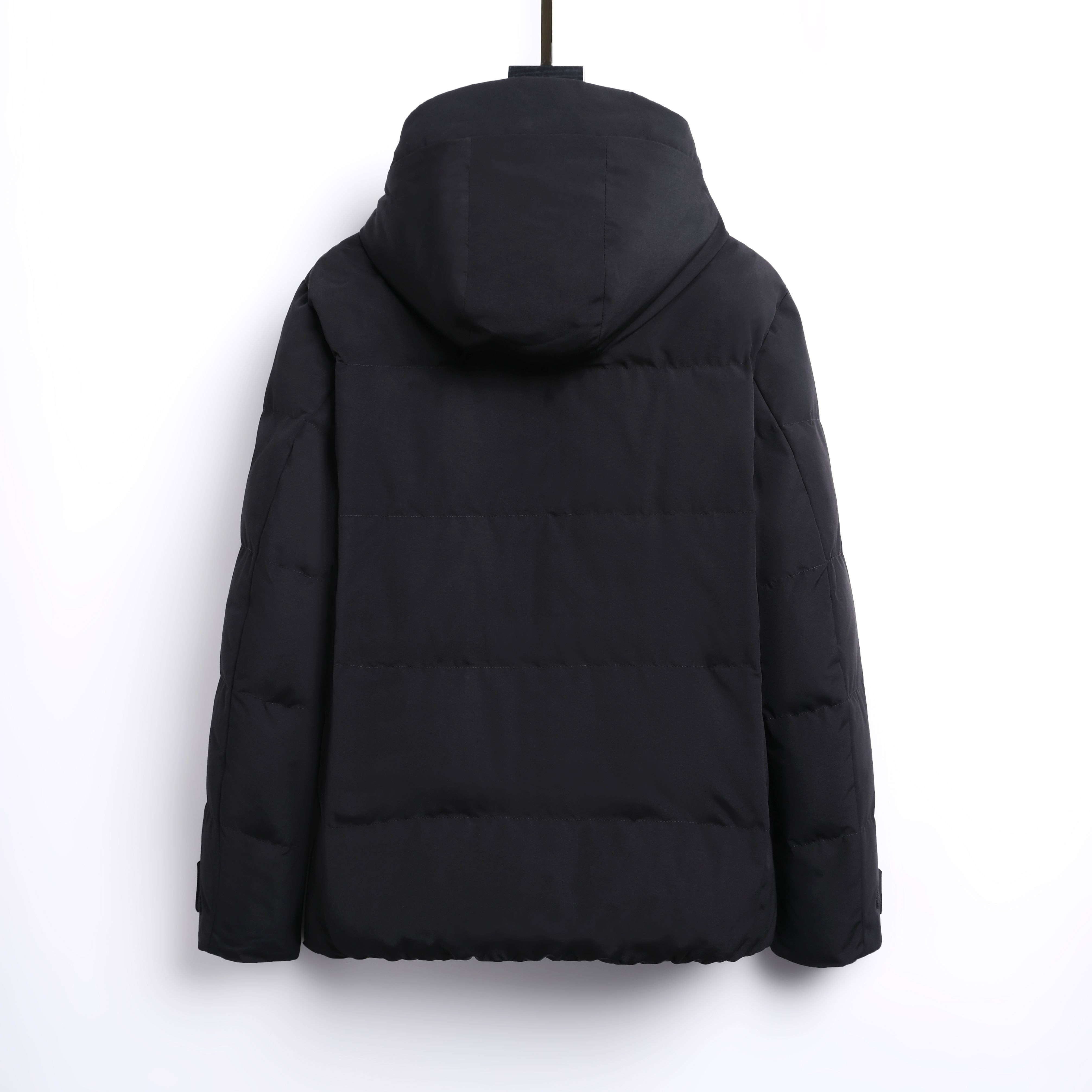 Long Down Jacket 19 Ebony Black