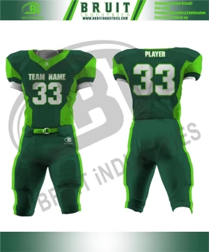 Soccer Jersey National Service Uniforms Customized OEM Sublimated American Football Uniforms