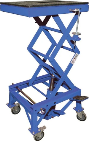 300 lb. Hydraulic Motorcycle lift with  Castor Wheel