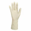 EN455 CE 9inch disposable hospital medical white protection latex powder free examination gloves for Europe
