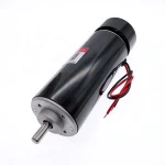 0.5Kw dc motor 12V 24V 48V engraving machine tool spindle air cool spindle motor ER11 spindle CNC 500W motor
