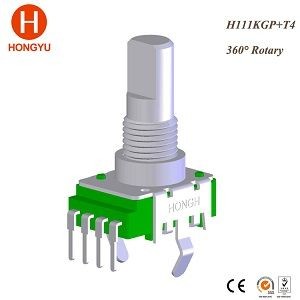 Rotary Potentiometer 360° Endless for Home Appliance Audio and Mixer Control