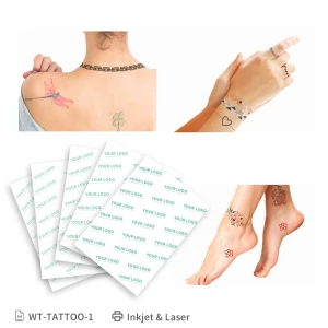Winner transfer OEM/ODM Easy to operate temporary tattoo paper for business use