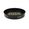 Wholesale Custom Logo Round Plastic Anti Slip Beer Beverage Tray Full Color Imprinting Non Slip Round Food Serving Tray