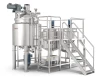 Body Lotion and Shampoo Mixing Machine Circulating Type Vacuum Emulsifying Mixer