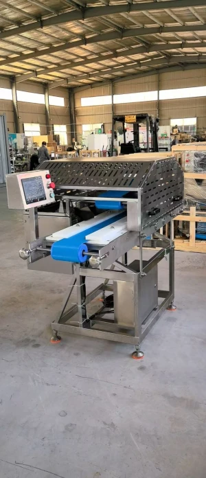 Fresh chicken breast horizontal slicer, pork loin layering and slicing machine, chicken cutlet and jerky horizontal cut