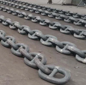 marine steel anchor chain in stocks with super long warranty
