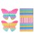 Import Desktop Educational Toys Game Anxiety Relief Checkerboard Toys Silicone Sensory Rainbow Large Butterfly Fidget Toys from China