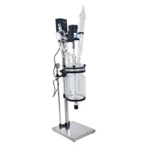 5L Jacketed Glass Reactor     5l Reactor      Cheap Jacketed Laboratory Reactor