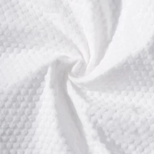 Super soft spunlace nonwoven fabric for dry towels