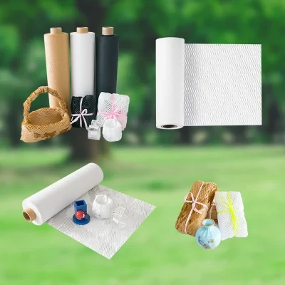 Buy 1 Piece Delivery Packaging Honeycomb Paper Roll Buffer Kraft ...