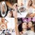 10 inch 26 cm Dimmable LED Desktop Live Broadcast makeup photographic selfie led ring light