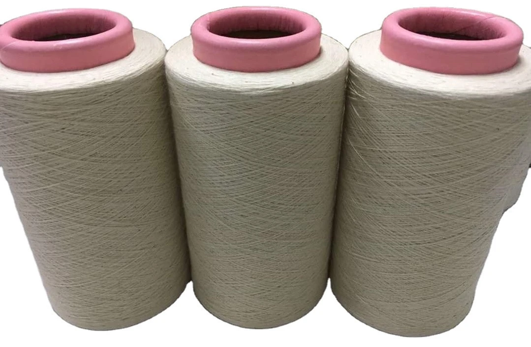 100% cotton polyester blend manufacturer yarn for socks virgin/recycle ne 8s 12/1 16s _Ms. Azura