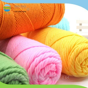 100% Natural Cotton MultiColor Scarf Knitting Woolen Yarn
