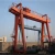 Import 100 ton rail mounted double girder rubber tyre container gantry crane from China
