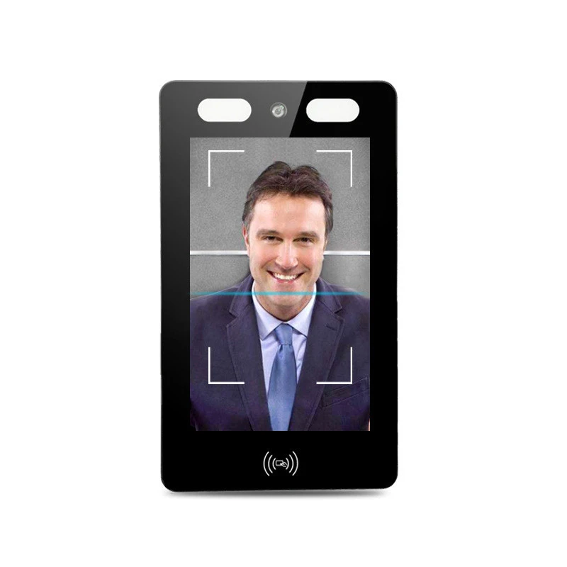 10.1 inch realtime face recognition biometric time attendance system manufacturer