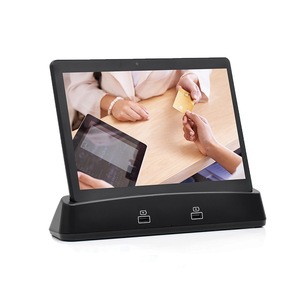 10inch tablette 6000  android 8.1 wifi wireless charging tablet with docking station industrial tablet pc