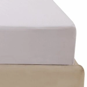 125gsm 72% cotton/28% poly terry cloth bed bug proof mattress protector with skirt waterproof breathable mattress cover