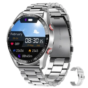 1.28-inch high-definition large screen circular music smartwatch, low-power full screen touch sports call smartwatch